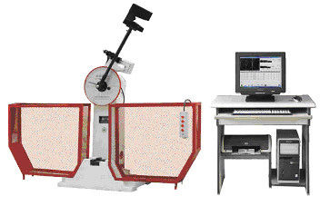 Wyświetlanie ekranu mikrokomputera Półautomatyczny tester wahadła z metalowym Charpy